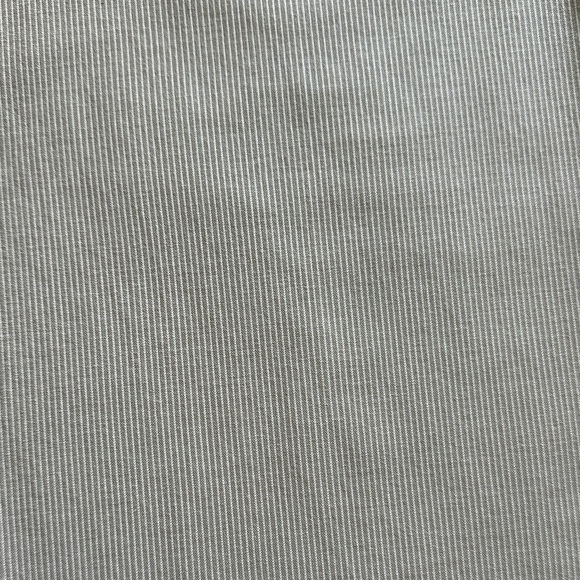 Ann Taylor LOFT Cream and Tan Stripe Wide-Leg Pants - Picture 2 of 6